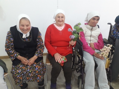Постояльцы Центра размещения пожилых людей присоединились к акции, посвященной Дню ПОБЕДЫ