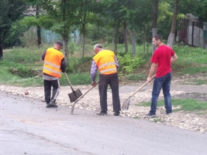 В Чадыр-Лунге ведутся работы по ликвидации последствий ливневых дождей