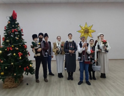 Колядки наполняют Чадыр-Лунгу рождественским настроением