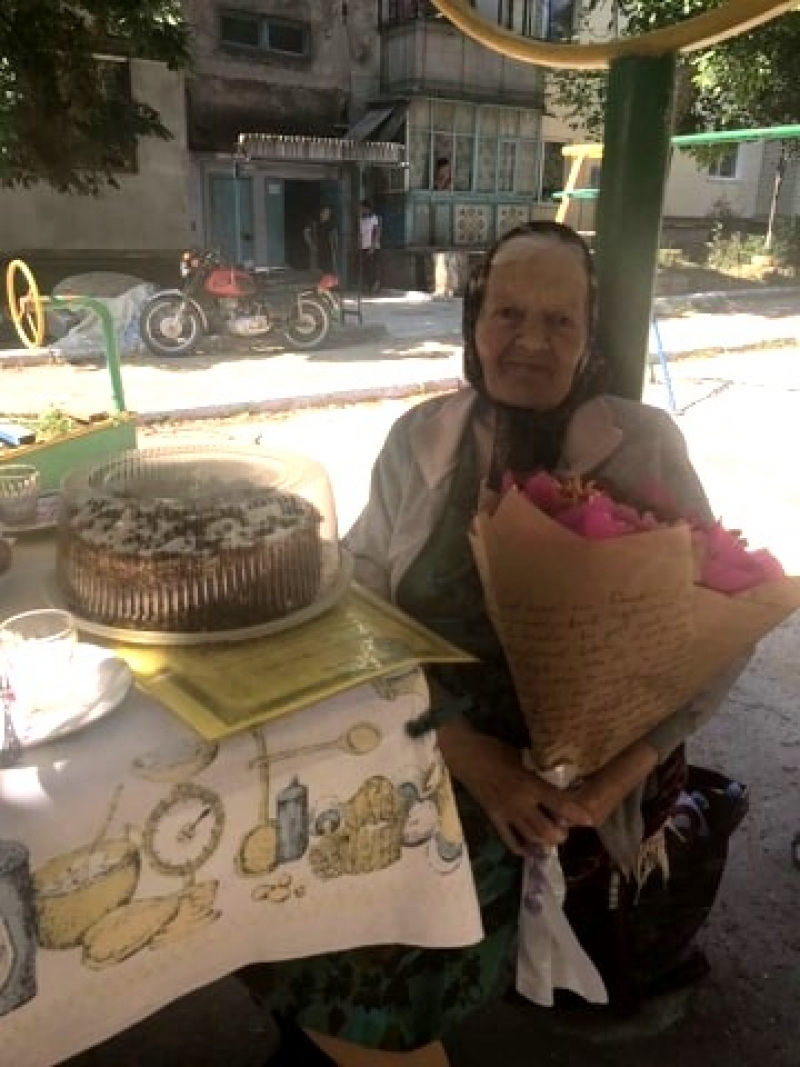 Жительницу Чадыр-Лунги поздравили с 90-летием