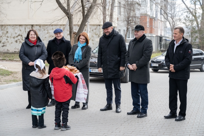 В Чадыр-Лунге подвели итоги проекта по улучшению инфраструктуры в верхней части района &quot;Мясокомбинат&quot;