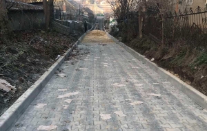 Еще один переулок ремонтируют в Чадыр-Лунге