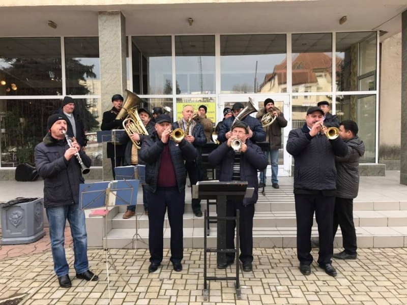 Духовой оркестр Чадыр-Лунги отметил юбилей