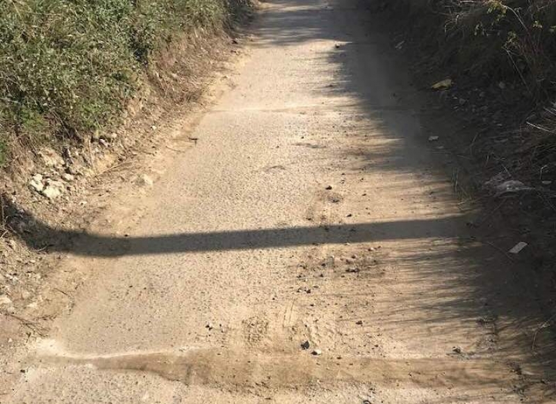 Участок улицы Колхозная отремонтирован