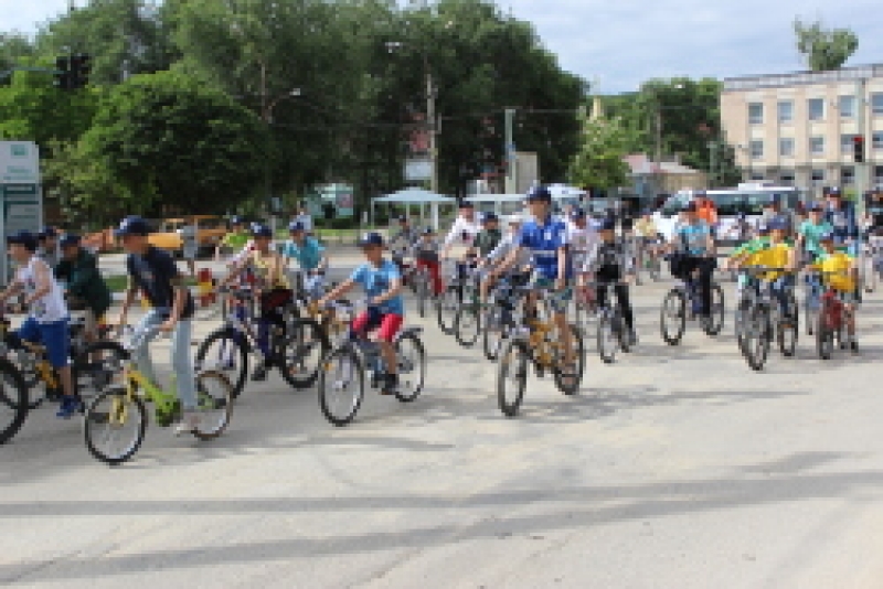 В веломарафоне приняло участие более пятидесяти человек