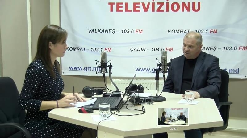 Анатолий Топал в прямом эфире ГРТ