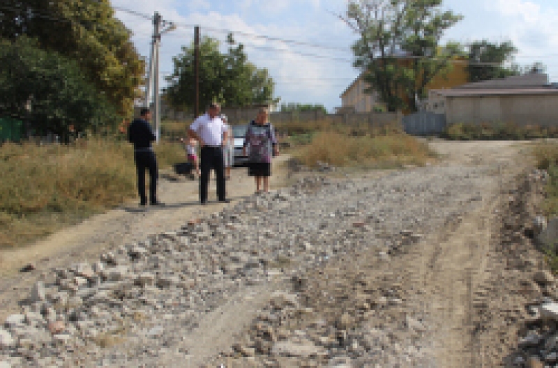 Начался ремонт дороги улицы Болгарской