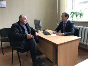 Депутат парламента РМ осуществляет прием граждан по личным вопросам в примарии Чадыр-Лунги