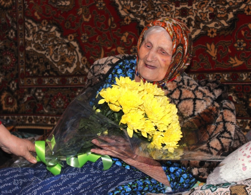Самой пожилой жительнице Чадыр-Лунги исполнилось 100 лет
