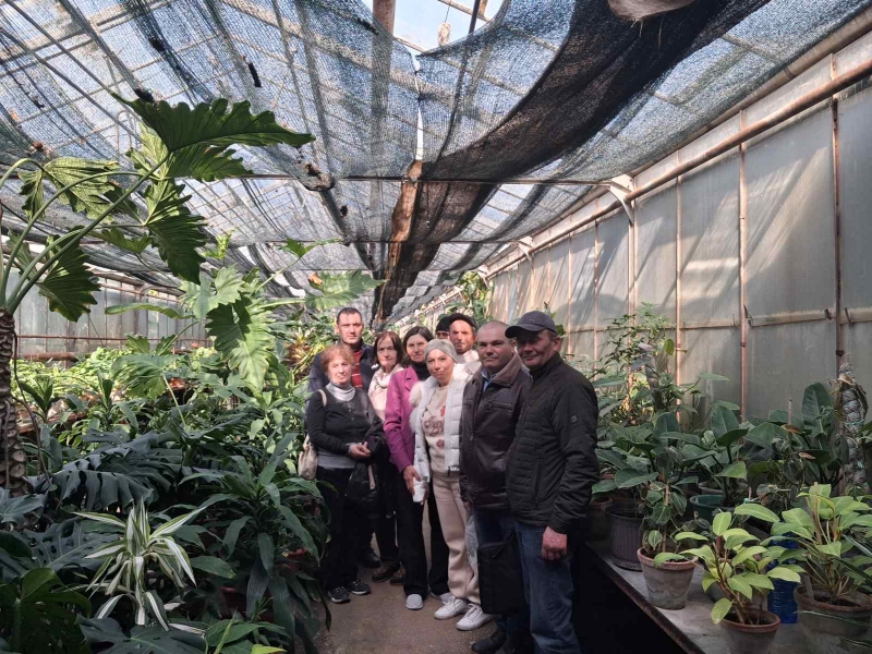 Сотрудники Службы озеленения Чадыр-Лунги прошли практическое обучение в Национальном ботаническом саду