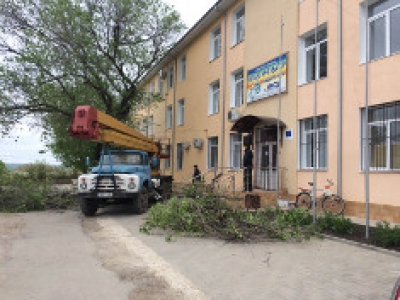 В Чадыр-Лунгском Бизнес-инкубаторе состоялся субботник