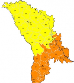 В Молдове объявлено погодное предупреждение из-за экстремальной жары