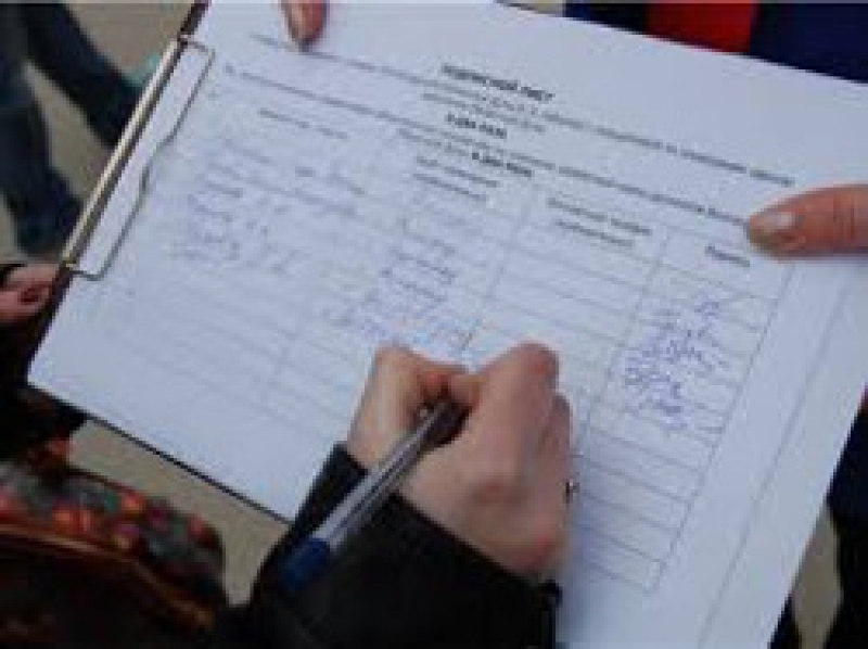 Окружной избирательный совет сообщает