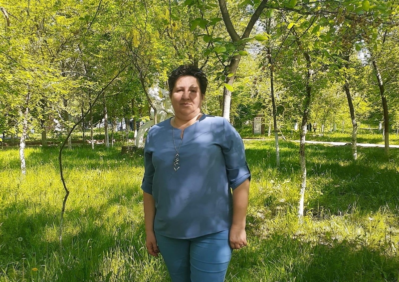 Заведующая детсадом №8 Наталья Кывыржик поздравила коллектив с победой