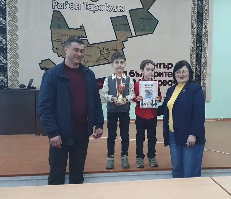 Юный шахматист Михаил Мыца стал победителем турнира памяти Ивана Инзова в Тараклии