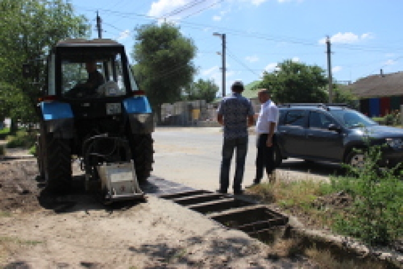 Ведутся ремонтные работы улицы Ленина