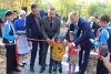 Состоялось официальное открытие детской и спортивной площадок