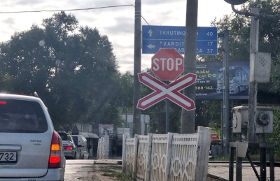 На переезде в Чадыр-Лунге будет дежурить патруль в часы пик