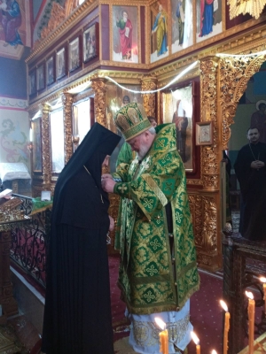 Настоятельница Чадыр-Лунгского монастыря удостоена высокой православной награды